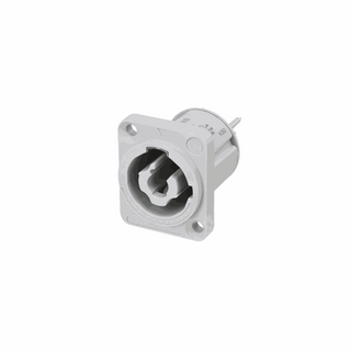 Neutrik powerCON 3-pole , plastic-, Connector-in technology-male connector, silver plated contact
