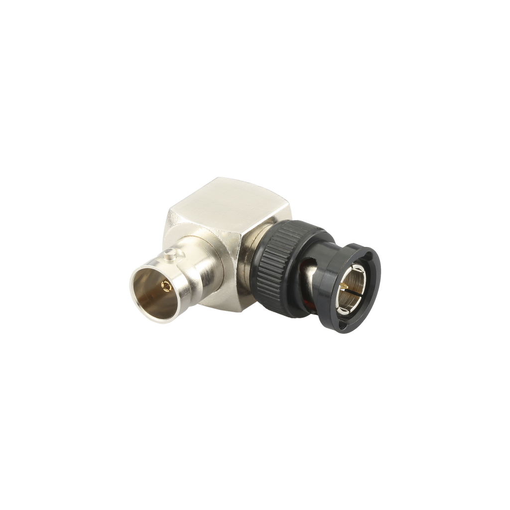 Pearstone ABNC-B1R-12G BNC Male to BNC Female Right-Angle Adapter ...