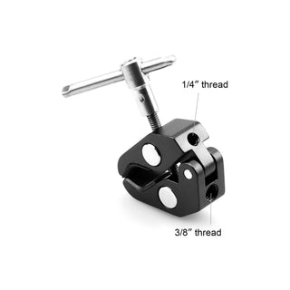 SmallRig Super Clamp with 1/4" -20 and 3/8" -16 Thread 735