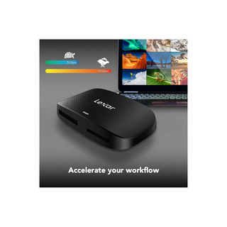 Lexar Professional CFexpress Type B/SD USB 3.2 Gen 2 Card Reader