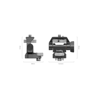 SmallRig Swivel and Tilt Adjustable Monitor Support with ARRI 3/8''-16 Screws 2903B