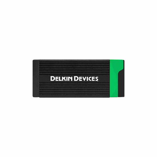 Delkin Devices USB 3.2 CFexpress Type B Card and SD UHS-II Memory Card Reader
