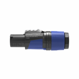 Neutrik NAC3FXXA-W-L Elect PowerC In/Blue 3x1.55mm (10-16mm)