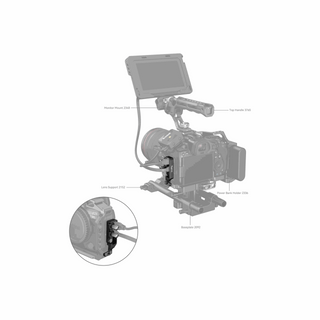SmallRig HDMI and USB-C Cable Clamp for Canon EOS R5 / R6 / R5 C 2981B