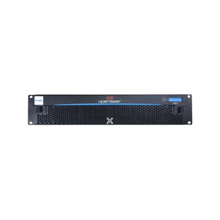 AJA OG-X-FR* openGear 2RU, 20-Slot Frame, Single Power Supply