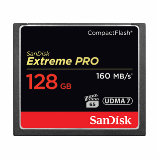 SanDisk 128GB Extreme Pro CF Memory Card (160MB/s)