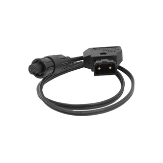 AJA PTAP-CBL 18" DC cable, P-TAP Connector to AJA D5/10-PC Connector