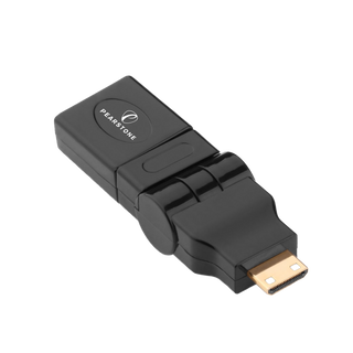 Pearstone HDMI to HDMI Mini Swiveling & Rotating Adapter