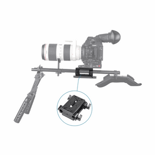 SmallRig Tripod Mounting Kit with 2 x Plates and 2 x 15mm Rod Clamps