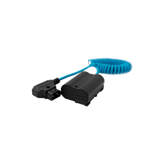Kondor Blue D-Tap to Nikon EN-EL15 Coiled Dummy Battery Cable