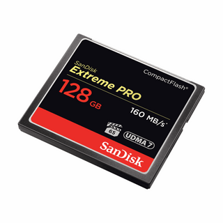 SanDisk 128GB Extreme Pro CF Memory Card (160MB/s)