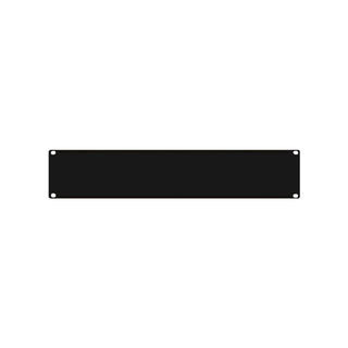 Blanking Plate Black 2U Steel
