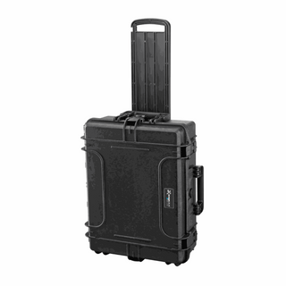 Stage Plus PRO 540H190TR Black Trolley Case, Empty, ID: L538xW405xH190mm