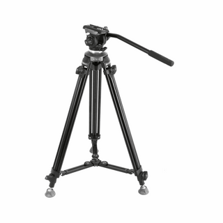 E-Image EK610 Professional Compact Tripod with Fluid Head (65mm)