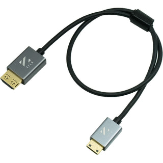 ZILR Hyper-Thin High-Speed Mini-HDMI to HDMI Cable with Ethernet (45cm)