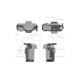 SmallRig Cage for Canon EOS R50 4214