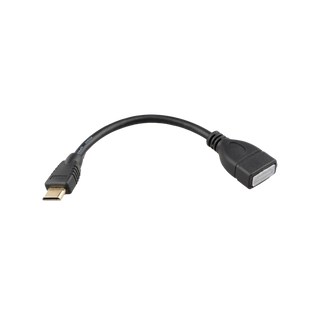 CAMVATE Mini HDMI Type-C Male to HDMI Type-A Female Adapter Cable 15cm