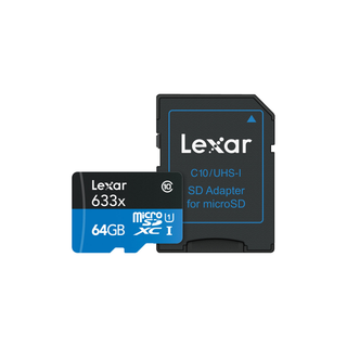 Lexar SD Micro High Speed 633x 64GB - V30 - SD Card