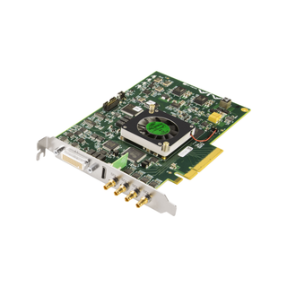 AJA  4K/2K/3G/Dual Link/HD/SD 10-bit PCIe Card, HDMI 1.4a Output (w/bracket,  BOB, 3 cables; 102806-00, 103227-01, 103247-00)