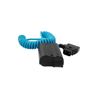 Kondor Blue D-Tap to Nikon EN-EL15 Coiled Dummy Battery Cable