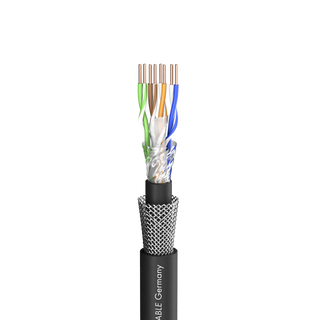 Sommer Cat.6 SC-Mercator CAT.6 PUR Superflex; PUR; black, Ø 8,00 mm