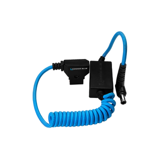 Kondor Blue D-Tap to 19.5V Regulated DC Coiled Cable for Sony FX9/FX6
