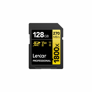 Lexar SD Pro 1800x 128GB Memory Card