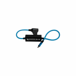 Kondor Blue 16" D-Tap to USB-C Power Delivery Cable for Mirrorless Cameras