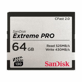 SanDisk 64GB Extreme PRO CFast 2.0 Memory Card