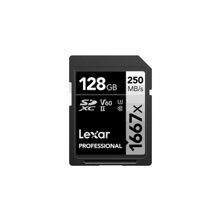 Lexar SD Pro 1667x 128GB Memory Card