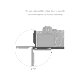 SmallRig Foldable L-Shape Mount Plate for Sony Alpha 7R V / Alpha 7 IV / Alpha 7S III 3984