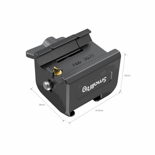 SmallRig NATO-Clamp Mount Plate for DJI RS 2 / RSC 2 / RS 3 / RS 3 Pro / RS 3 mini Stabilizers 3025