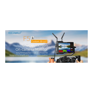 FeelWorld F5 Pro V4 6" 4K HDMI IPS Touchscreen Monitor