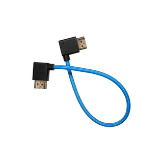 Kondor Blue 30cm Right-Angle to Left-Angle High-Speed HDMI Cable