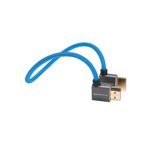Kondor Blue 30cm Right-Angle to Left-Angle High-Speed HDMI Cable