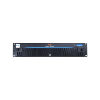 AJA OG-X-FR* openGear 2RU, 20-Slot Frame, Single Power Supply