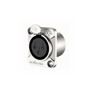 Roxtone Leader Series 3P XLR Female Chassis Nickel Plated