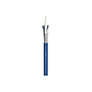 Sommer 600-0162 video cable SC-Vector (RCB); 1 x 0,80; PVC 6,00 mm; blue per meter