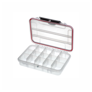 Stage Plus PRO 002C Transparent Case, 3- 15 Adjustable Compartments, ID: L212xW140xH47mm