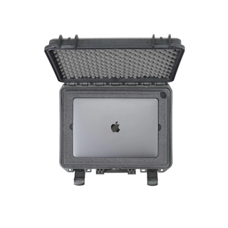 Stage Plus PRO 380H115LAPTOP Black Carry Case, Cubed Foam + Laptop Holder, ID: L380xW270xH115mm