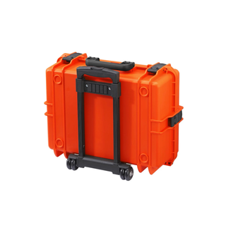 Stage Plus PRO 505STR Orange Trolley Case, Cubed Foam, ID: L500xW350xH194mm