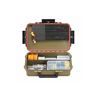 Stage Plus PRO CAPTURE004 Sahara Waterproof Organiser Box, 4 Fixed Compartments, 1x 101/ATN, 1x 101/VTN