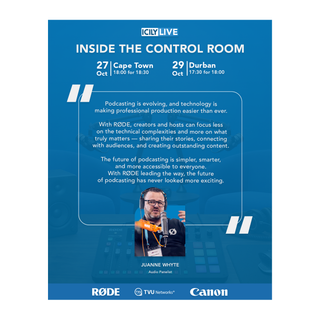TICKET: Inside The Control Room - CPT