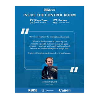 TICKET: Inside The Control Room - CPT