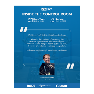 TICKET: Inside The Control Room - DBN