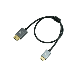 ZILR Hyper-Thin High-Speed Mini-HDMI to HDMI Cable with Ethernet (45cm)