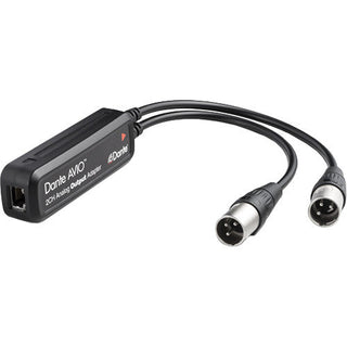 Audinate Dante AVIO Analog Output Adapter 2 Ch
