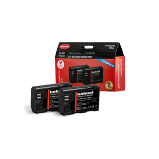 Hahnel - HL-E6P CANON 7.2V 2000MAH (LP-E6P) - TWIN PACK