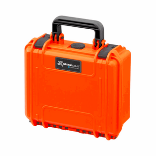 Stage Plus PRO 300CAM Orange Carry Case, Padded Dividers, ID: L300xW225xH132mm
