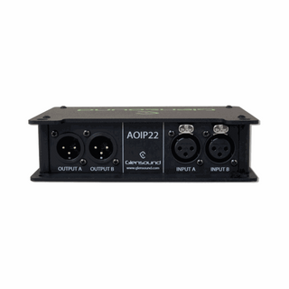 Glensound AoIP-22 Analogue In & Out Dante/AES67